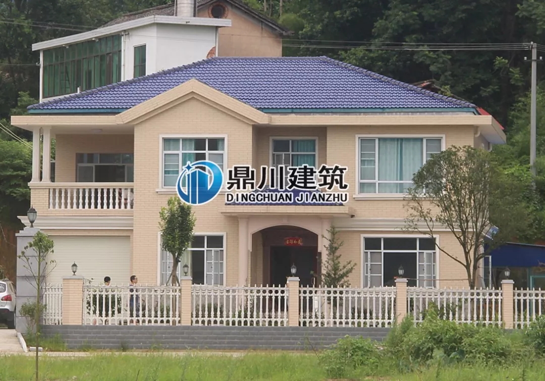 主體37萬的二層自建房設計，實拍美到爆，配上歐式構件更有檔次！